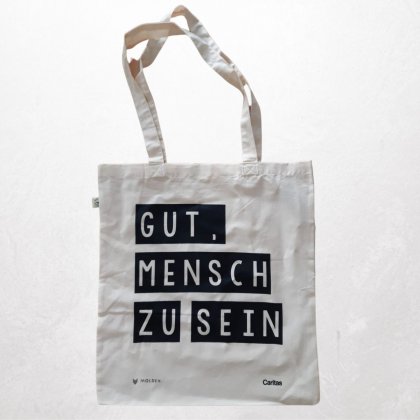 Tasche "Gut, mensch zu sein"