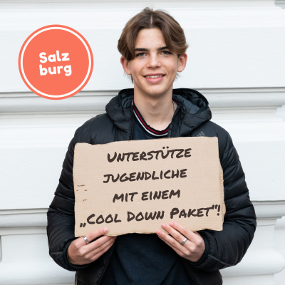 Cool Down Paket für obdachlose Jugendliche