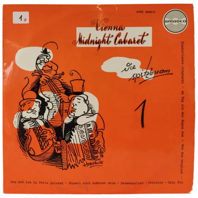 Vinyl LP - Die Spitzbuam - Vienna Midnight Cabaret - 4 teilige Serie 