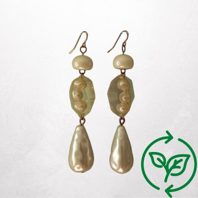 Ohrringe mit Perlen - Carla Vintage x Fashion 4 Future