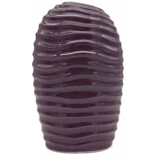 Dekorative Vase in Keramik, violett