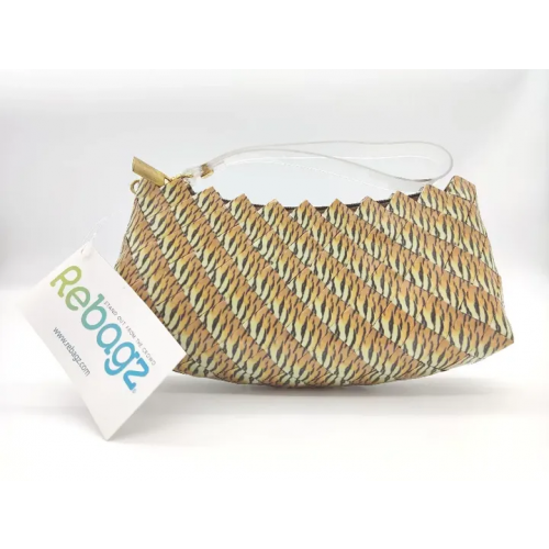 Rebagz Upcycling Damen Clutch Animal Print