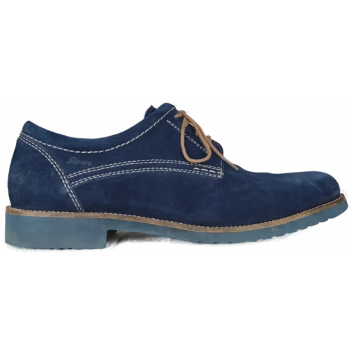 Sioux Herren Schnürschuh blau - Größe 43