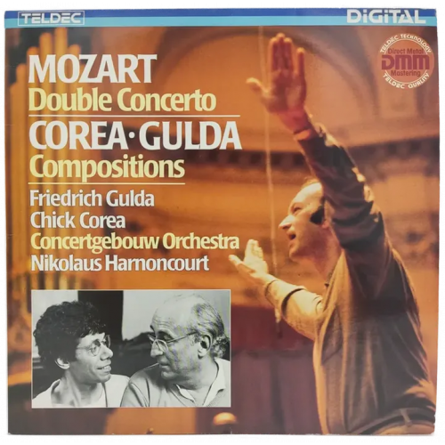 Vinyl LP - Corea, Gulda - Mozart Double Concerto 