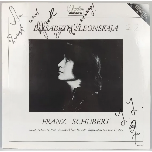 Vinyl LP - Elisabeth Leonskaja - Franz Schubert