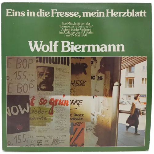 Vinyl LP - Wolf Biermann - Eins in die Fresse, mein Herzblatt, 2-LP's 