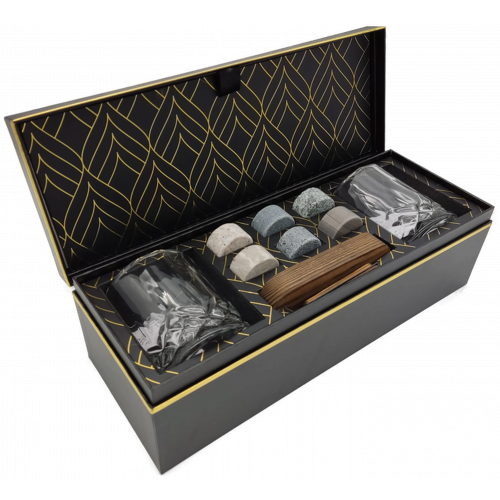 R.O.C.K.S. Whiskey Chilling Stones Connoisseur's Set