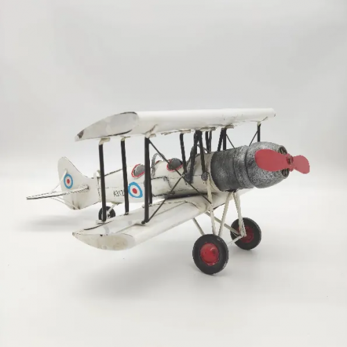 Deko Doppeldecker Flugzeug A3128