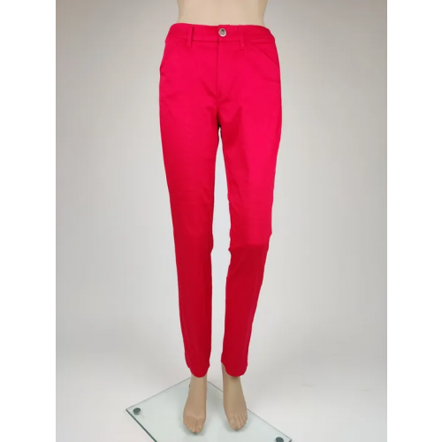 MANGO Damen Mlk Hose rot - Größe 36