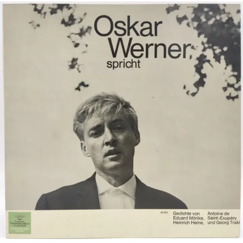 Vinyl LP - Oskar Werner - Spricht 
