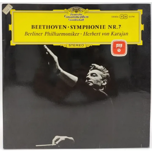 Vinyl LP - Beethoven - Berliner Philharmoniker, Herbert von Karajan - Symphonie Nr. 7