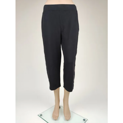 Harmony Damen Freizeithose 3/4 schwarz - Größe DE 38