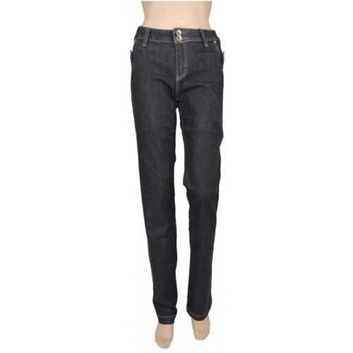 Bulkish Damen Jeans schwarz - Größe DE 38/40
