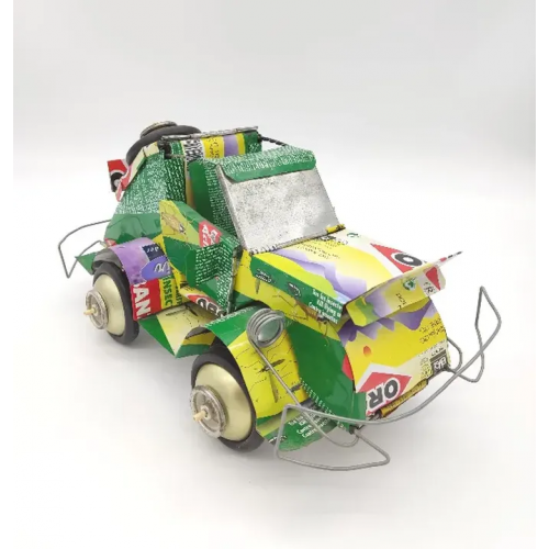 Upcycling Deko Auto 
