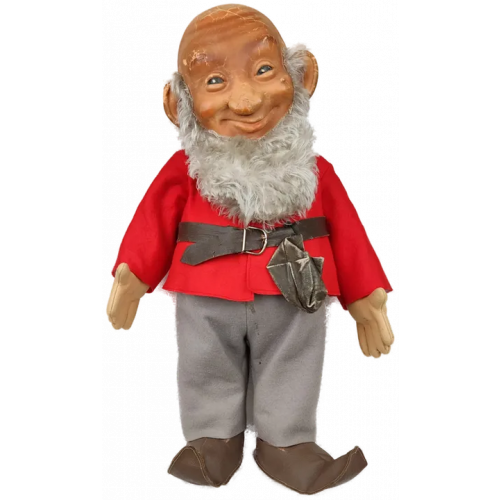Sammlerstück - Steiff Original Zwerg Pucki 52 cm, 50er/60er Jahre