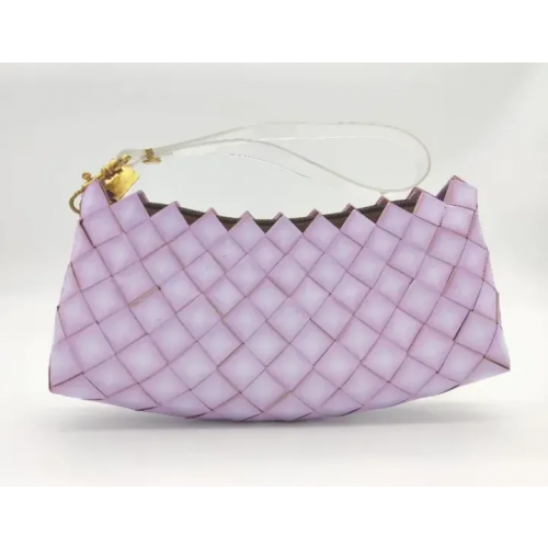 Rebagz Upcycling Damen Clutch hellrosa/rosa