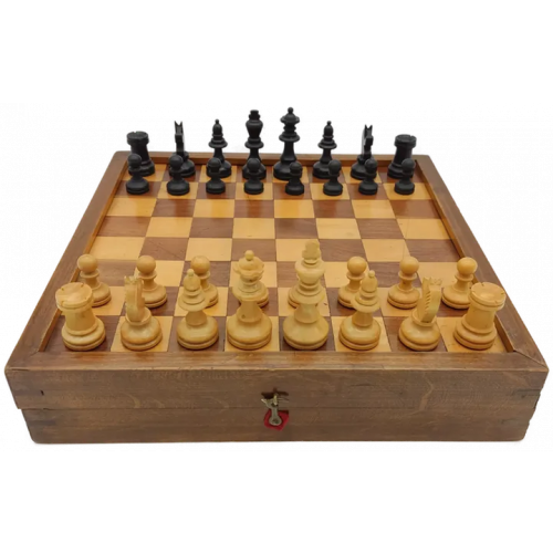 Brettspielebox aus Holz 