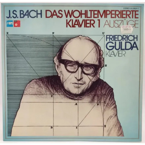 Vinyl LP - J.S. Bach - Das Wohltemperierte Klavier 1 Auszüge