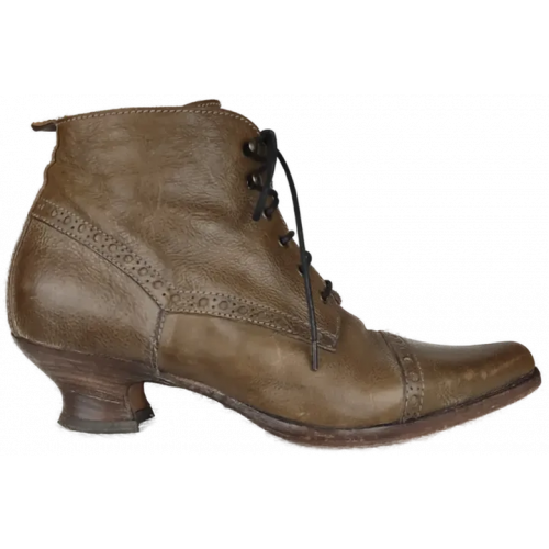 MOMA Damen Stiefeletten patinabraun - Größe 37