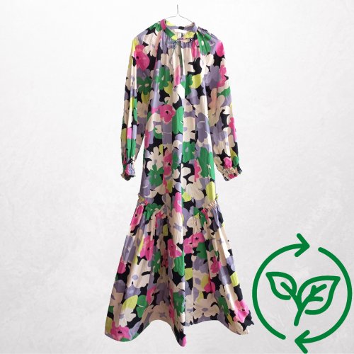 Maxikleid mit Blumenmuster Carla Vintage x Fashion 4 Future