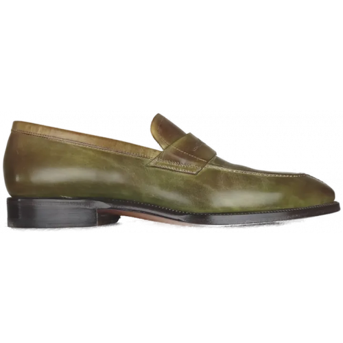 Stefano Branchini Herren Slipper grün - Größe 43 / IT 8