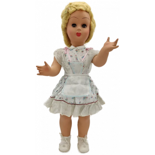 Sammlerstück - Italienische Vintage Puppe. 50er Jahre, 66 cm