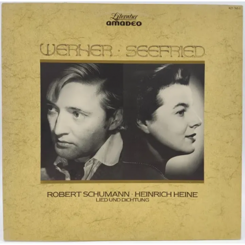Vinyl LP - Oskar Werner, Irmgard Seefried - Lied und Dichtung 