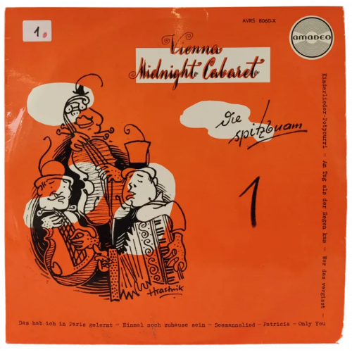 Vinyl LP - Die Spitzbuam - Vienna Midnight Cabaret - 4 teilige Serie 