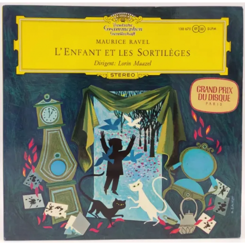 Vinyl LP - Maurice Ravel, Lorin Maazel - L'Enfant et les Sortilèges 