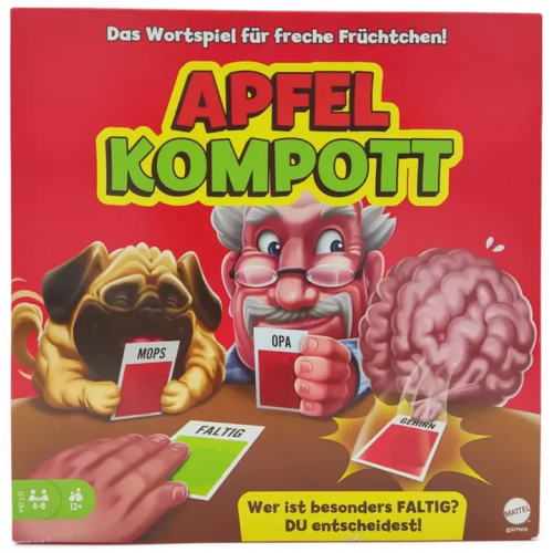 Apfelkompott - Kartenspiel, Mattel 