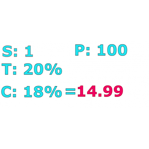 S1 Virtual Product 20% Tax