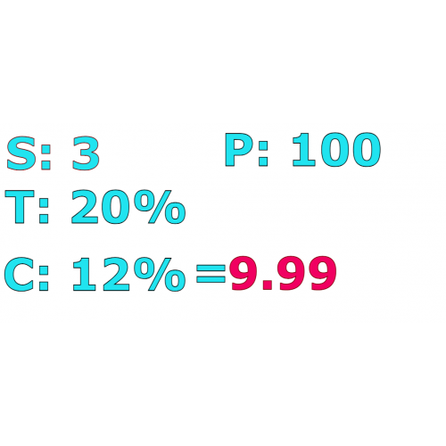S3 Virtual Product 20% Tax