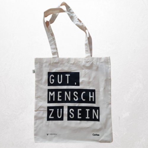 Tasche "Gut, mensch zu sein"